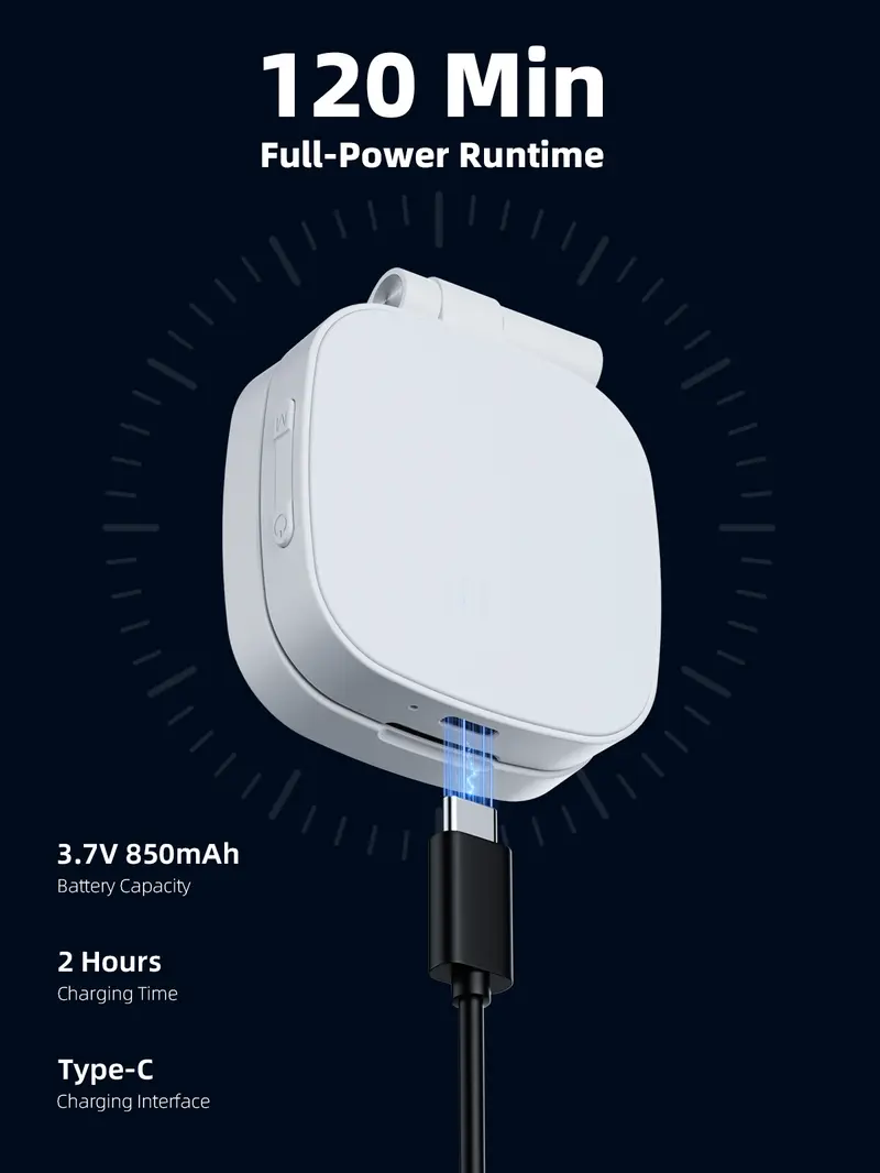 Weilisi Magnetic Cellphone Ring Light, iPhone MagSafe Compatible (Including iPhone 17 Pro Max), 5 Adjustable Modes, CRI97+ Rechargeable LED with Mirror, Metal Ring, Influencers' Vlogging Equipment with Batteries for Selfies, Makeup
