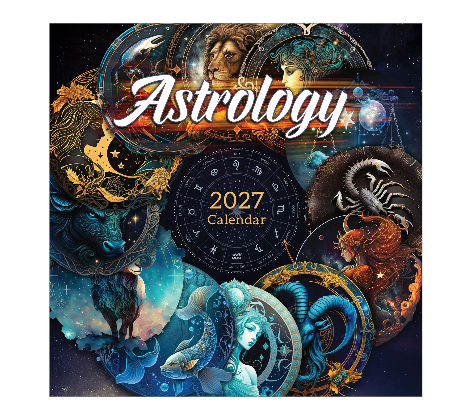 2027 Astrology Wall Calendar