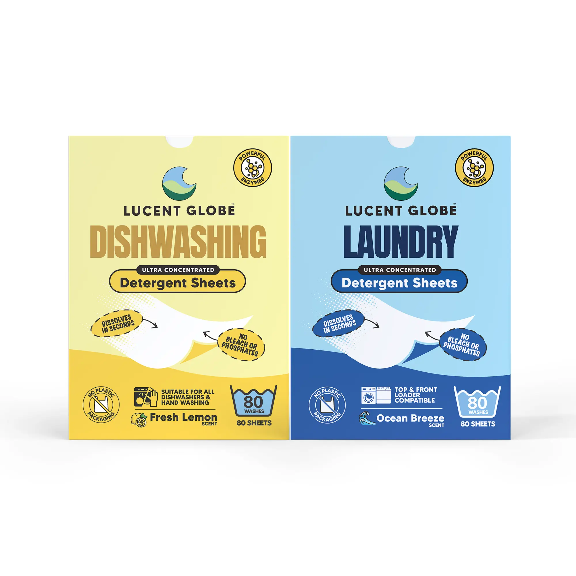 Detergent Bundle (Ocean Breeze Laundry and Dishwashing Detergent)