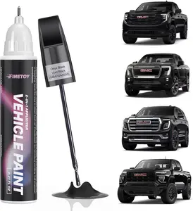 GBA/WA8555 Onyx Black/Void Black Touch Up Paint for GMC, Car Scratch Repair Paint Kit with 2 in 1 Brush and Pen Nip, Exact-Match & Quick Drying Design for Chips and Nicks