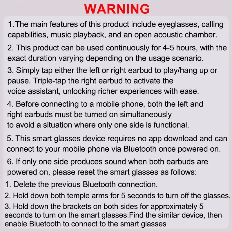 DVKIX  Smart Bluetooth 5.4 Sunglasses with Open-Ear Audio Blue Light Blocking UV Protection Waterproof for Outdoor Sports Daily Wear Electronic Gadgets,as a Christmas gift
