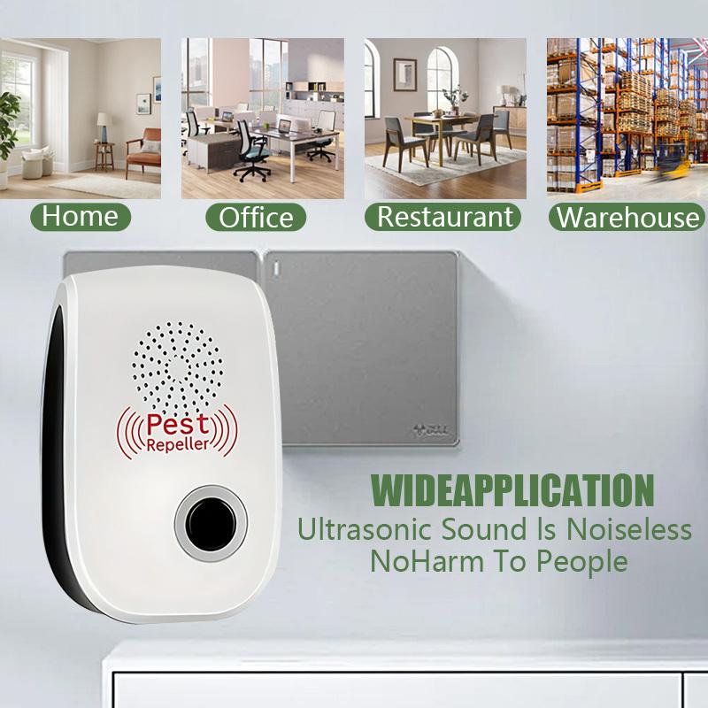 6 units - Indoor Rodent Destroyer, Rodent Destroyer, Ultrasonic Rodent Destroyer, Household and Automotive Rodent Destroyer, Plug in Use