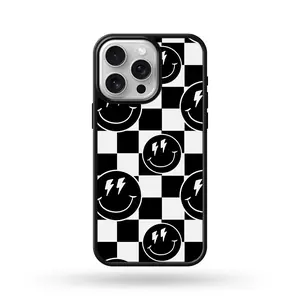 Happy Boho Checkered Phone Case