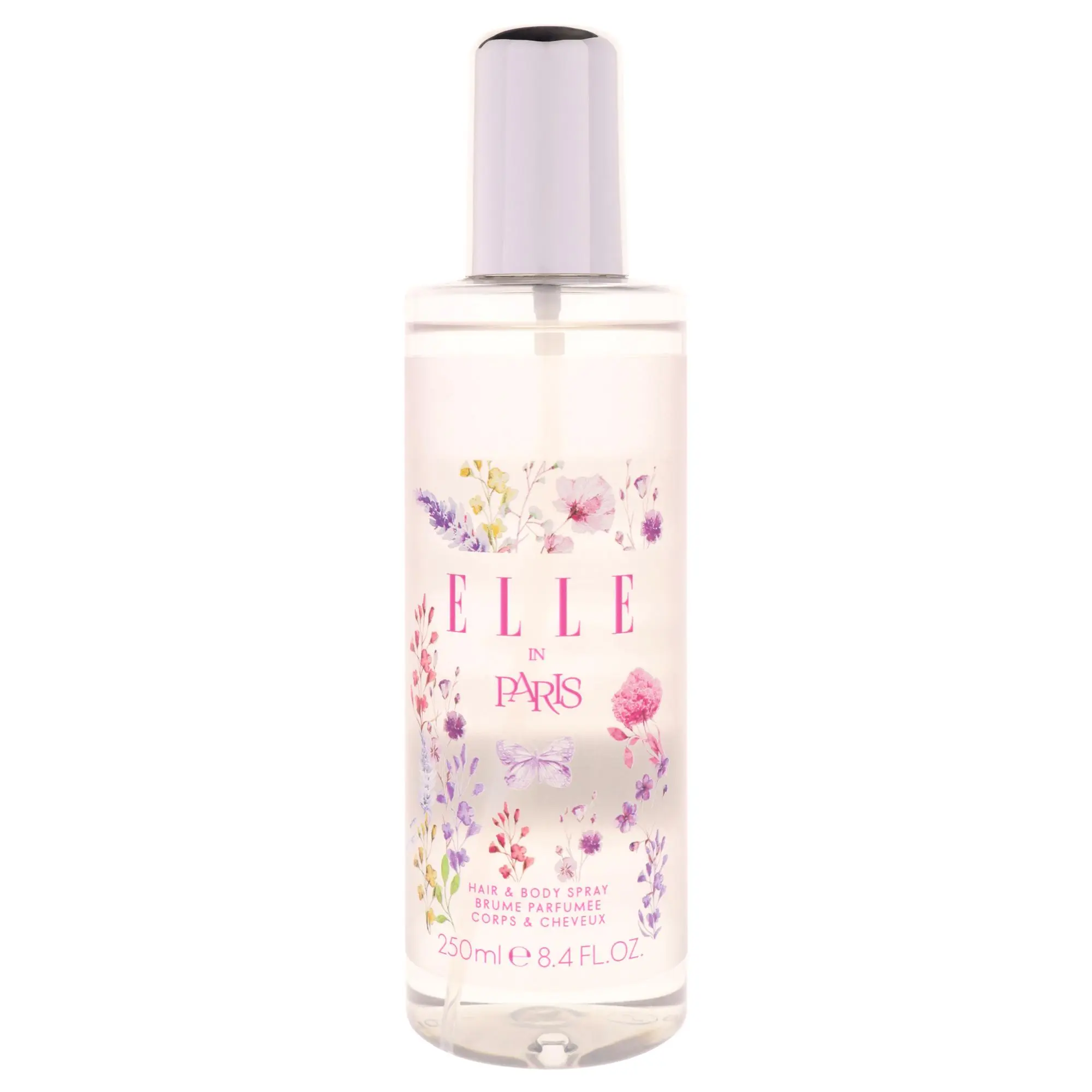 Elle Women's Hair & Body Spray, In Paris Scent - 8.4 fl oz Fragrance for Unisex Use