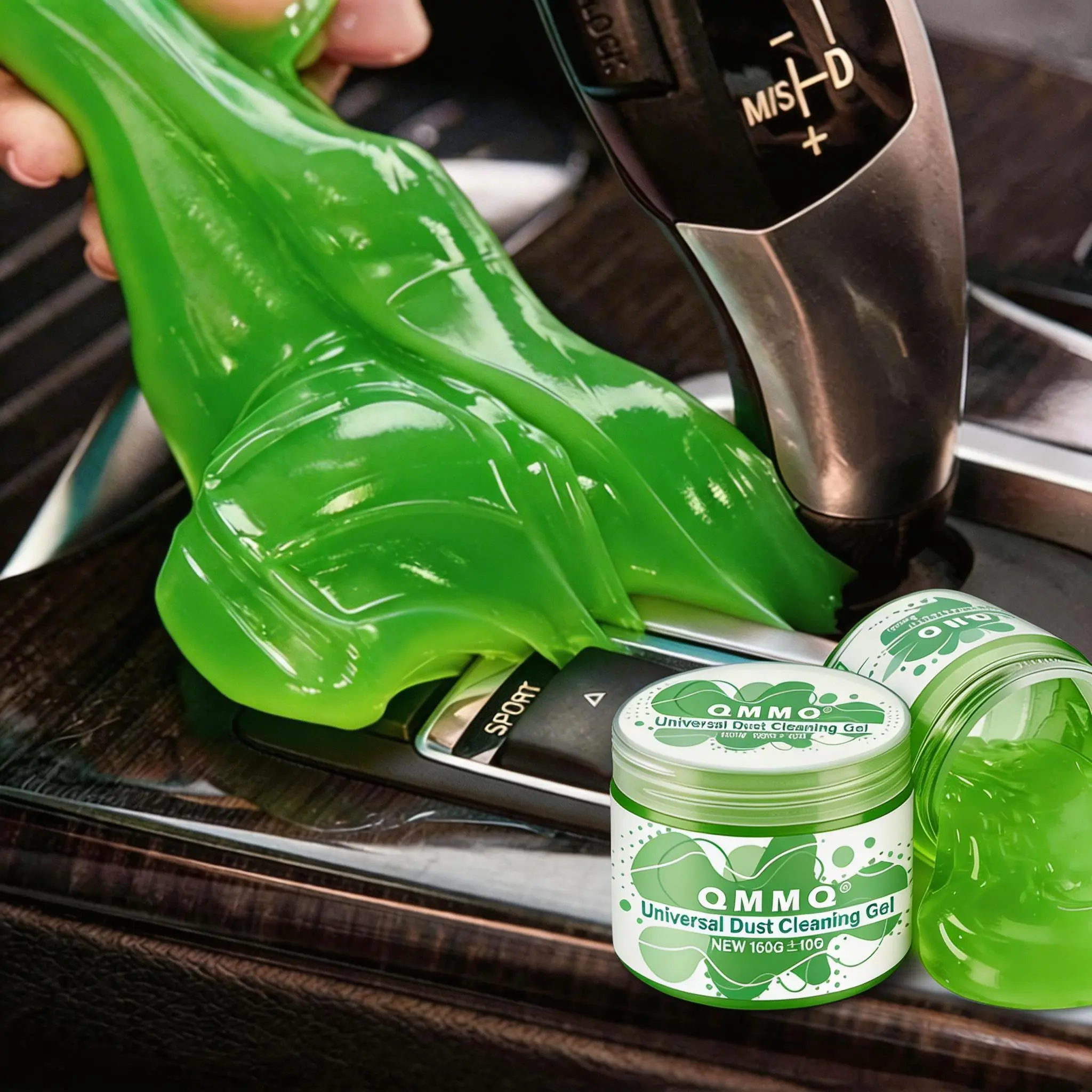 Car Cleaning Slime Gel - 5.6 oz Auto Detailing Putty for Interior Dust, Dirt & Crumbs Cleaning - Ideal for Console, Vents & Small Gaps, summerwins|restock|dealsforyoudays|DFYD Dashboard Cleaner, Car Detailing Chemicals, Interior Detailing Products
