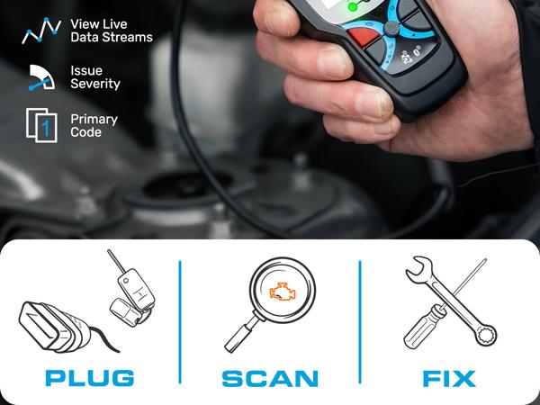 BLCKTEC 420 OBD2 Scanner - Works for All OBD Compliant Cars 1996 & Newer - Car Code Reader & Scan Tool - Fix Check Engine Light Issues & More BLCKTEC 420 OBD2 Scanner - Works for All OBD Compliant Cars 1996 & Newer - Car Code Reader & Scan Tool - Fix Check Engine Light Issues & More