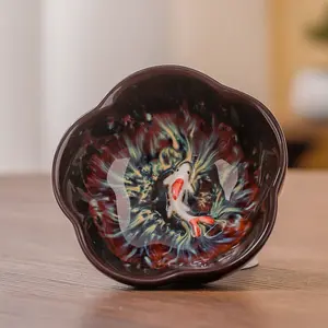 Jianzhan Ceramic Master's Cup Set Tea Tasting Cup Small Tea Cup Single Tea Bowl Tea Bowl Home Tea Set