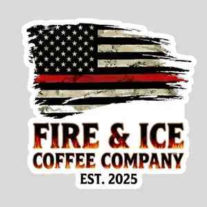 Thin Red Line Sticker