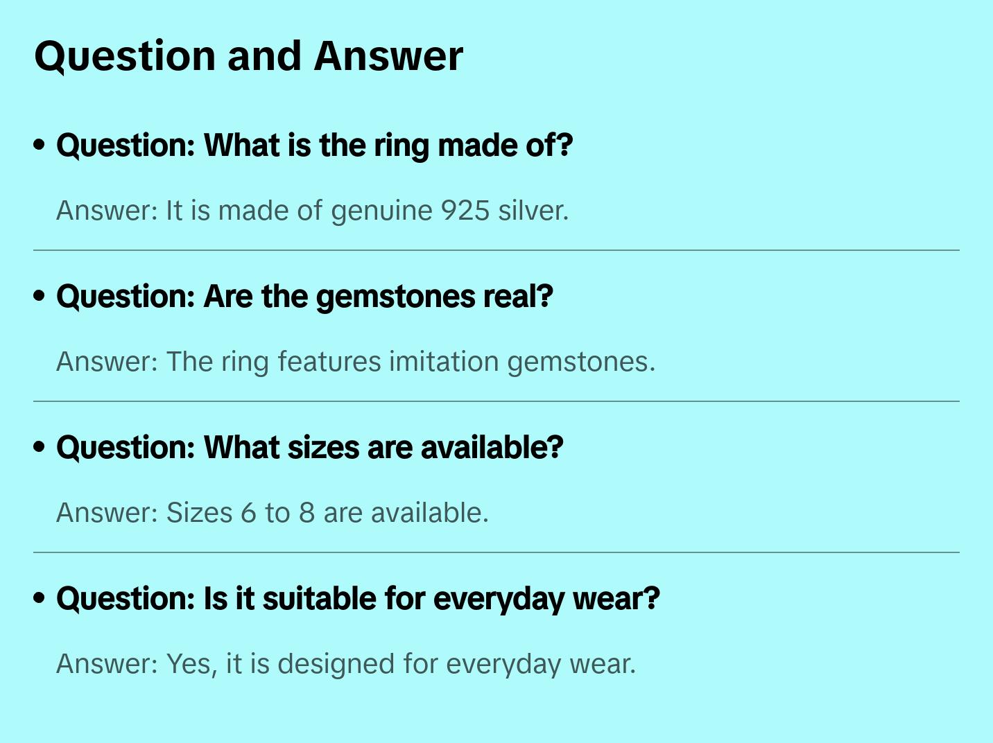 Diamond Solitaire Heart Sterling Silver Ring