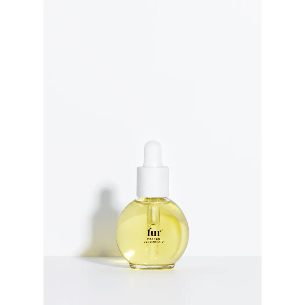 Fur Ingrown Concentrate - Exfoliating Oil Kit for your Hair and Skin Haircare Moisturizing and Soothing Chamomile Coconut Eliminate Dryness Softening Sensitive Hydration Tea Tree Lightweight