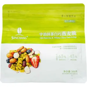 Sanchang Oat Cereal Crisp Snack Bag – 10.58 oz (Matcha White Chocolate / Sour Jujube & 5-Black Grains / Acai & Chia Seed) Sanchang Oat Cereal Crisp Snack Bag – 10.58 oz (Matcha White Chocolate / Sour Jujube & 5-Black Grains / Acai & Chia Seed)