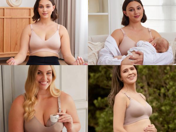 Momcozy Nursing Bras for Breastfeeding(recommend one size up), puming bra YN21 Seamless Ultra Comfort Maternity Bra, Natural Shape, Pregnancy Sleep Bralette tiktok shop maternity undies Momcozy Nursing Bras for Breastfeeding(recommend one size up), puming bra YN21 Seamless Ultra Comfort Maternity Bra, Natural Shape, Pregnancy Sleep Bralette tiktok shop maternity undies