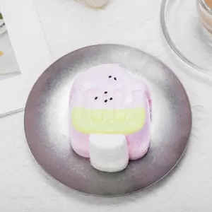 Melon Icey Popsicle Squishy Toy – Handmade Silicone Stress Relief Squeeze Toy (Not Edible)