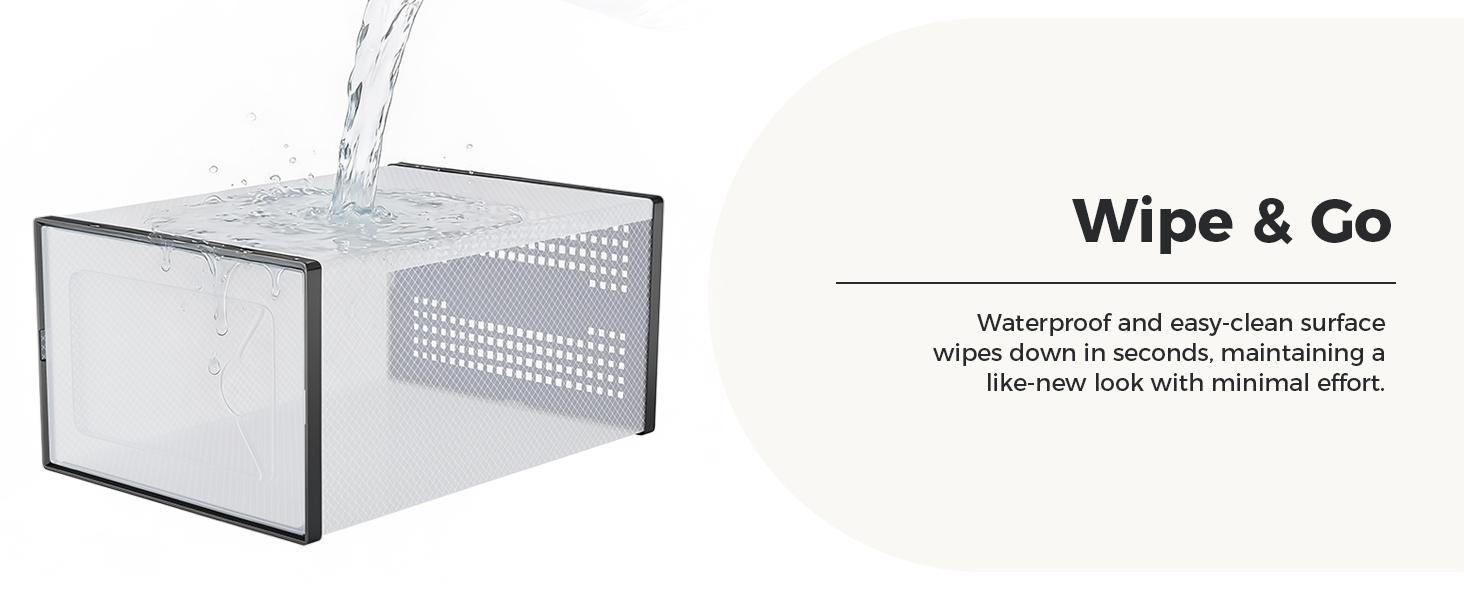 【New】Stackable Shoe Storage Boxes, 12-Pack Plastic Shoe Organizers with Lids, Large Shoe Rack & Holder for Closet, Under Bed, Entryway, Sneaker Display and Storage Containers