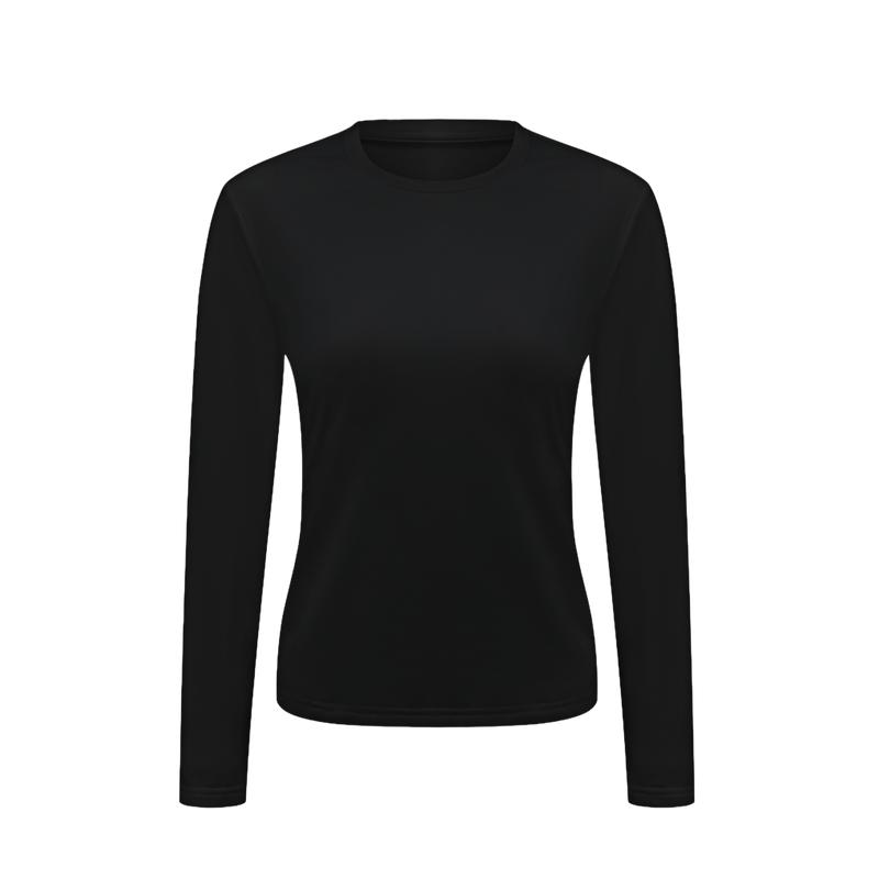 Women's Thermal Long Sleeve Top - Lightweight Warm Base Layer for Casual Winter Wear Buy 1 Get 1 Free Essential Tee