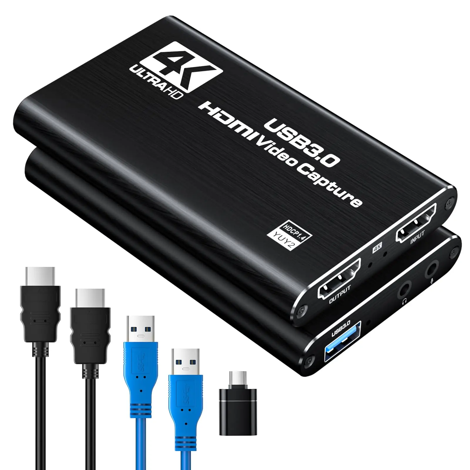 Capture Card Switch, Video Game Capture Card 4K 1080P 60FPS, HDMI To USB 3.0,Audio Video Capture Card, For Gaming/Live Streaming/Video Conference, With PS4/PC/OBS/Camera/PC Accessories #SummerVibes Device,back to school,back to school haul