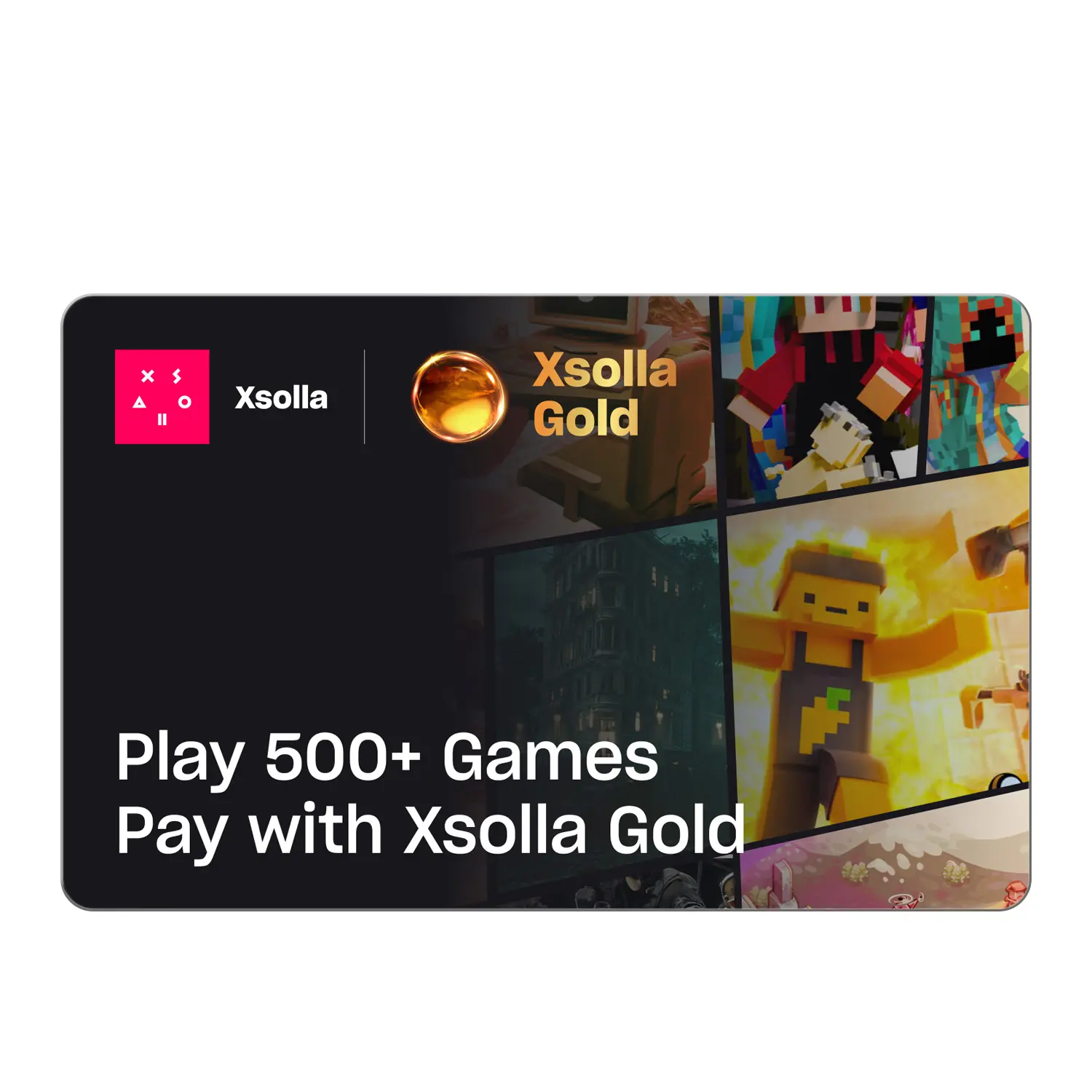 Xsolla Digital Gift Card - Gift Cards for Video Gaming, In-Game Cash, Instant Pay for Video Game Payments