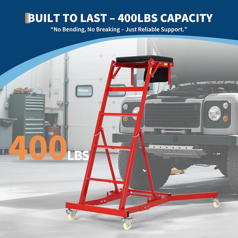 Automotive Top Side Creeper, Top Side Creeper (49"-69" Length) for Trucks, Engine Creeper with 400LB Capacity, Foldable Creeper for Home Garage,Auto Repair and Maintaince Automotive Top Side Creeper, Top Side Creeper (49"-69" Length) for Trucks, Engine Creeper with 400LB Capacity, Foldable Creeper for Home Garage,Auto Repair and Maintaince