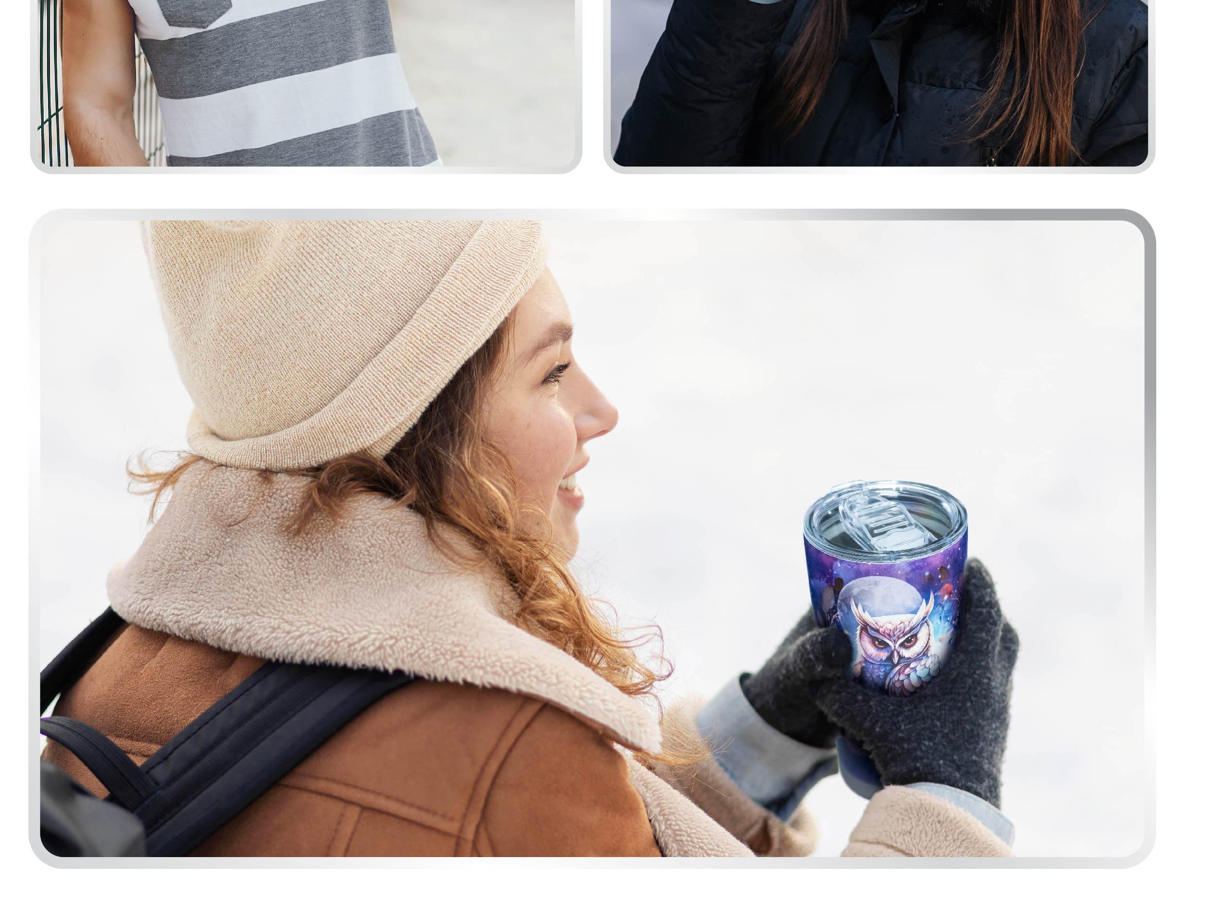 Sandjest Animal 20oz Iced Coffee Tumbler with Lid, Insulated Stainless Steel Reusable Travel Mug Drinkware, Cup Holder Friendly, Holiday Gift Sandjest Animal 20oz Iced Coffee Tumbler with Lid, Insulated Stainless Steel Reusable Travel Mug Drinkware, Cup Holder Friendly, Holiday Gift