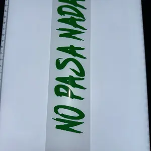 No Pasa Nada Car Decal