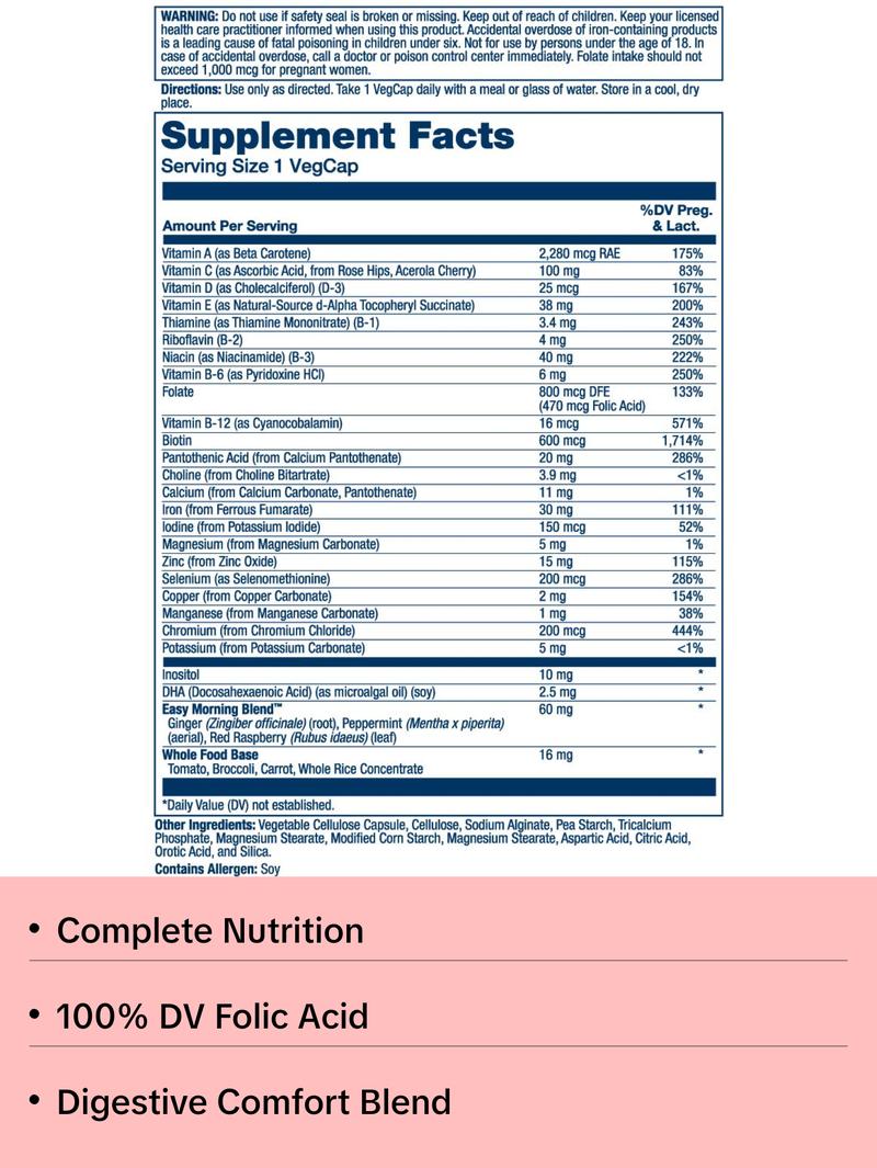 Once Daily Prenatal Multivitamin