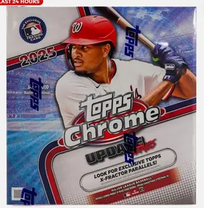 2025 Topps Chrome Update Baseball Mega Box