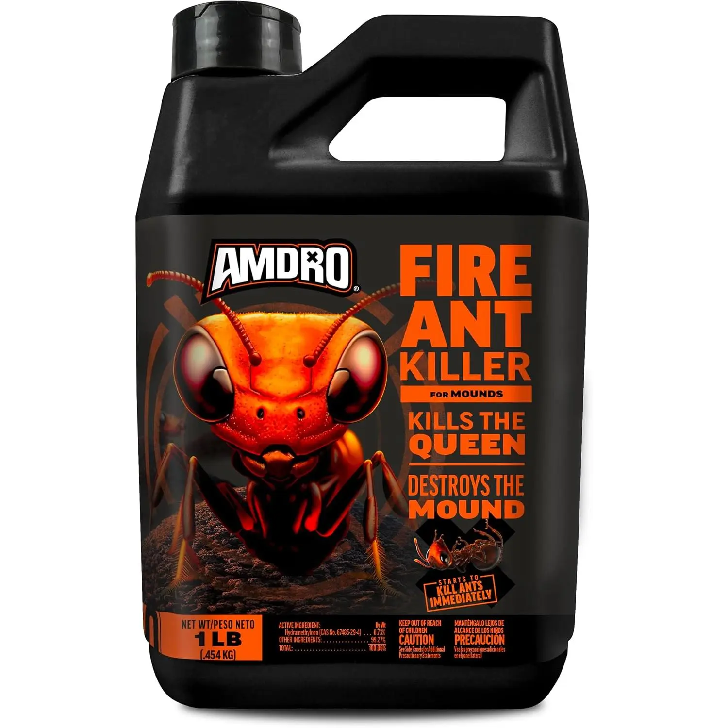 Amdro Granules Fire Ant Bait & Mound Treatment, 1lb Pest Control for Home Indoor Insect Management