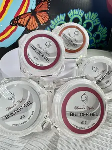 Maika’s Nails Builder Gel 30G each for Ombre & French Tip Designs Perfect Adherence Easy Application Smooth Texture