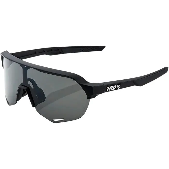 100% Glasses S2 - Soft Tact Black - Smoke Lens - OS