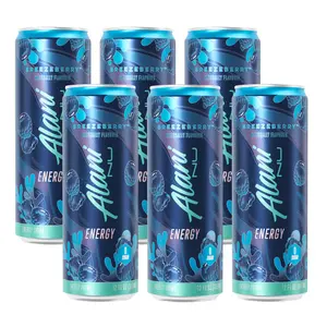 Alani Nu Breezeberry Energy Drink 6 Pack 12oz
