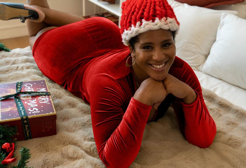 OYS Women's Sexy Long Sleeve V Neck Ruched Bodycon Wrap Cocktail Club Mini Dress