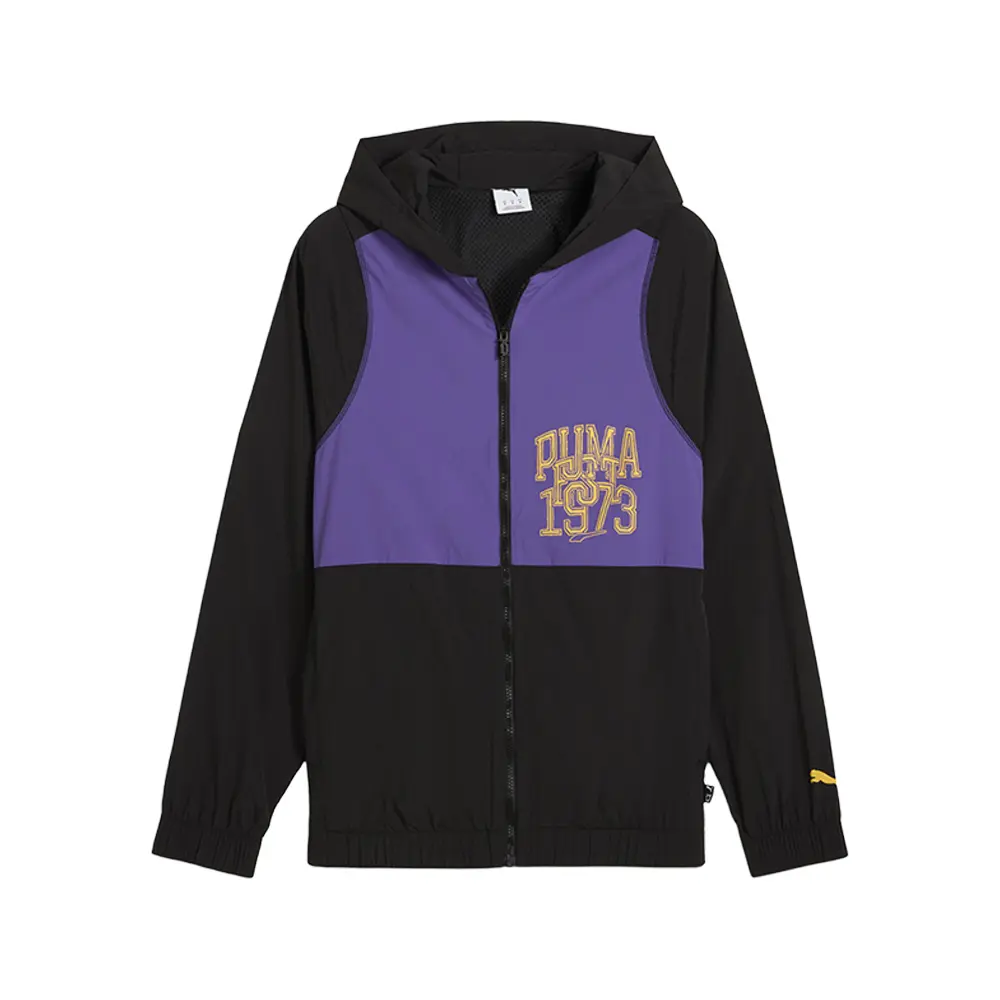 PUMA Mens Rival Rage Jacket Basketball Athletic Outerwear Casual - Black