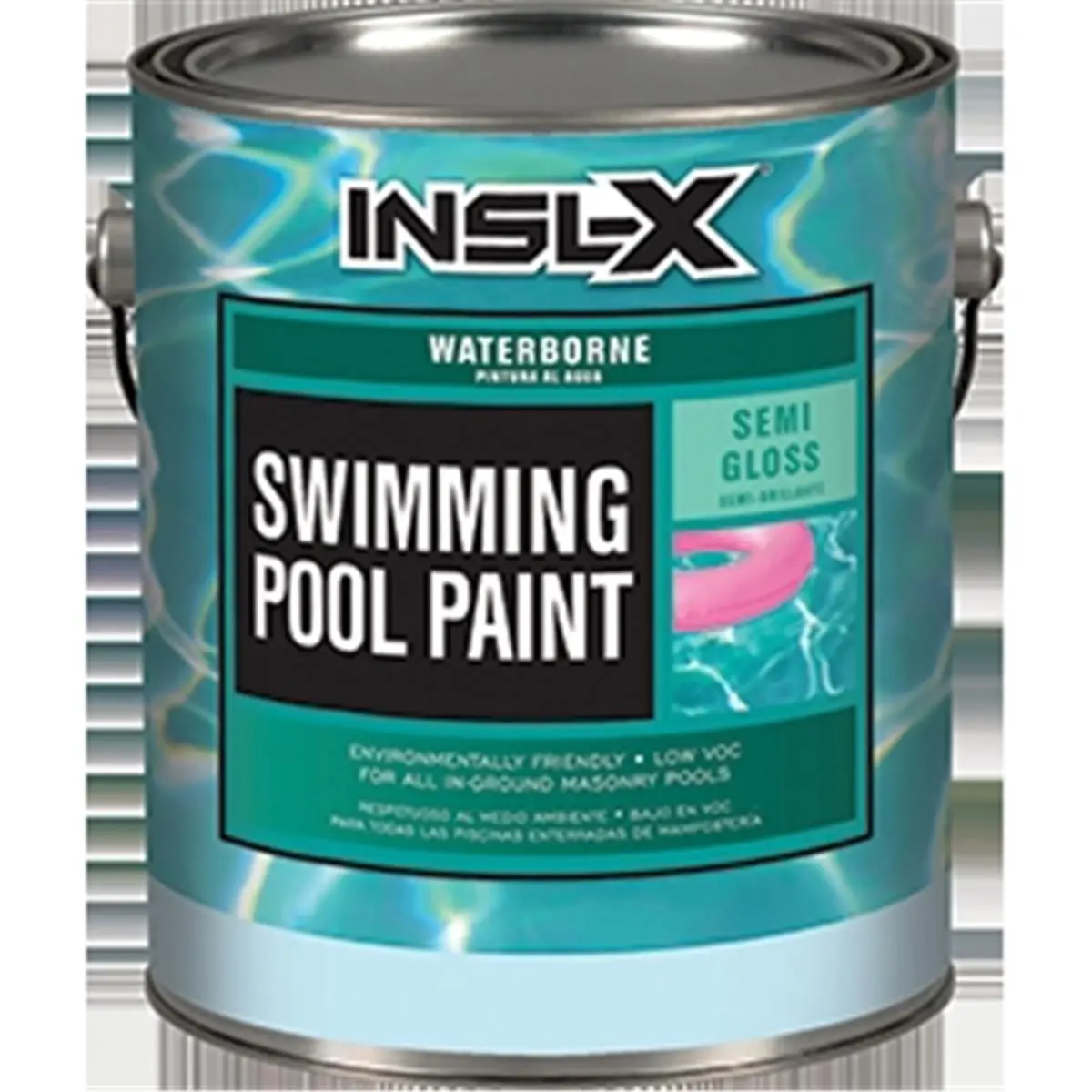 212 MAIN Insl-x WR 1010 White Environmentally Friendly Acrylic Emulsion Swimming Pool Coating, 1-Gallon Waterborne Paint for Concrete Plaster Pool Surfaces, Automotive & Motorcycle Washing Maintenance Care