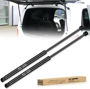 Nilight Rear Window Glass Struts 6602 for Jeep Wrangler JK 2007-2010, Rear Shocks Gas Struts 23 Inch, 2PCS Set Rod Car Accessories Automotive, Replacement #SummerVibes