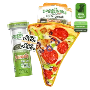 Tuffer Chewer Doggi Duo Bundle - Supreme Pizza & Juananip