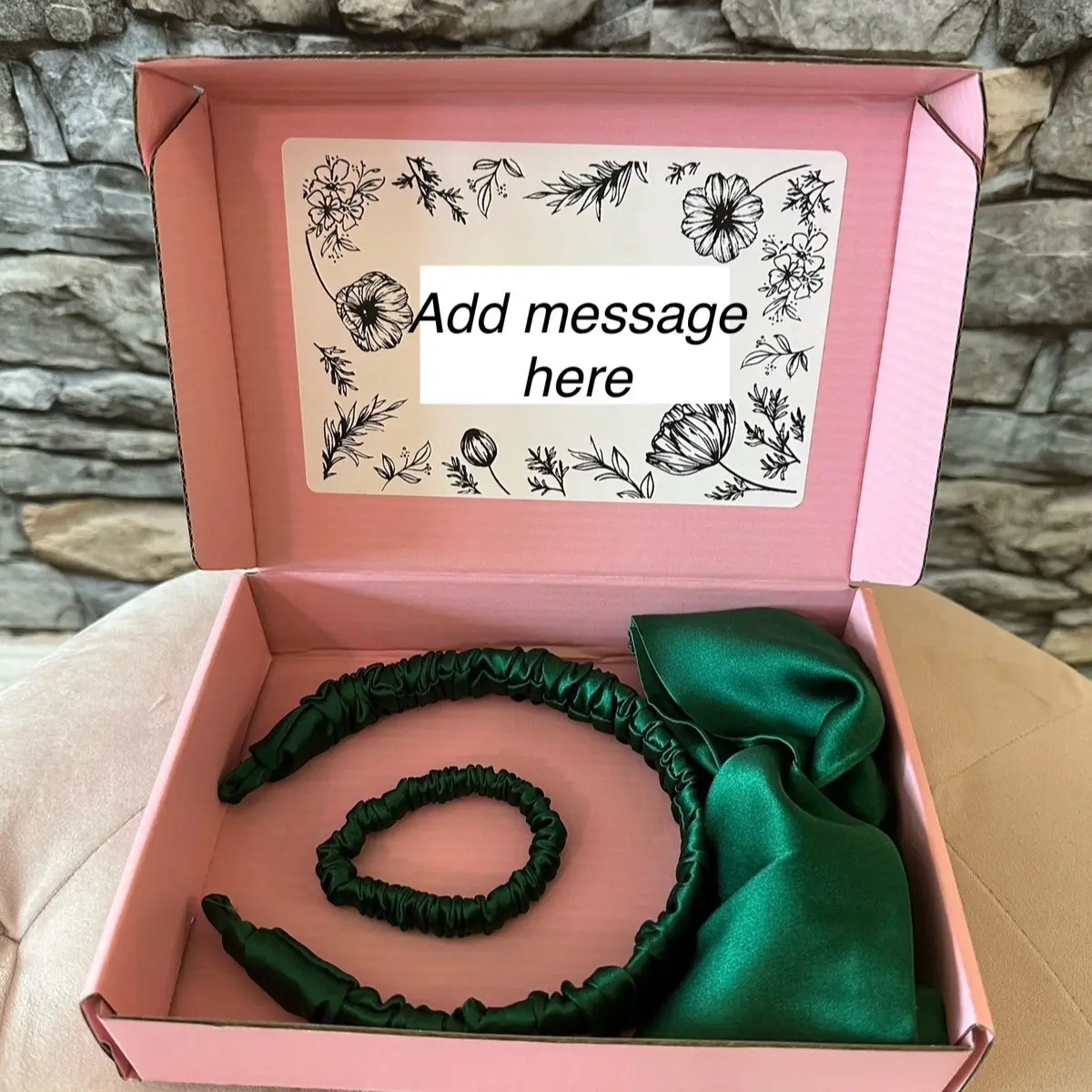 Mulberry Silk Hairband, Headband and Scrunchie Set for Women, Hypoallergenic and Soft on Hair