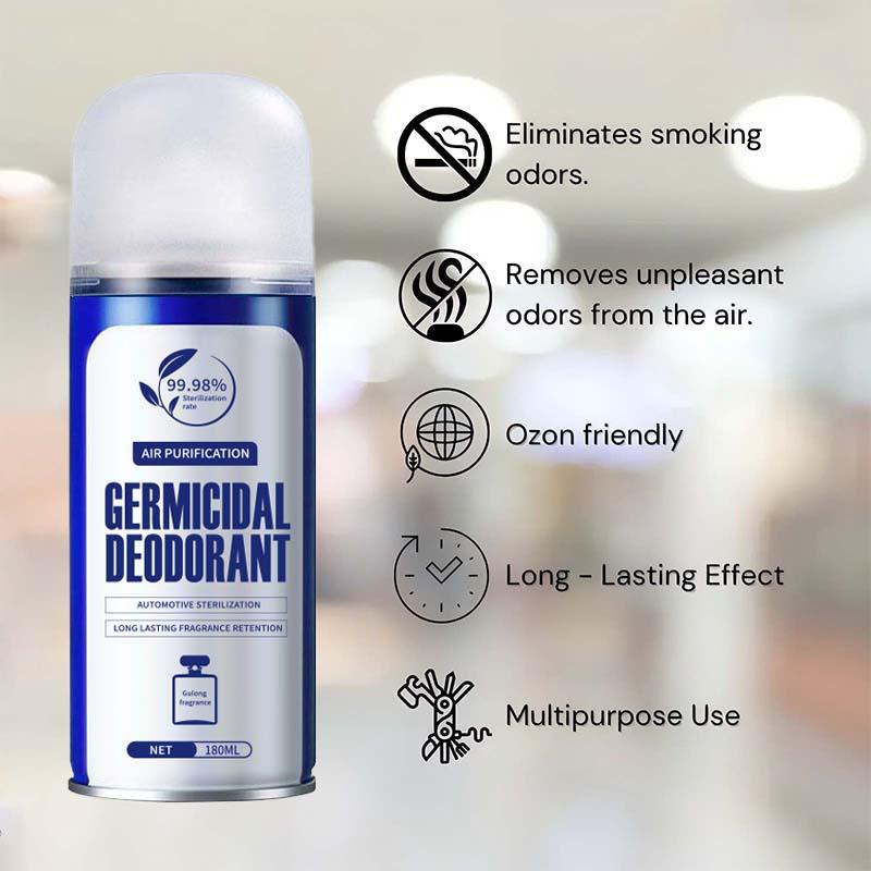 Quick deodorizer , for car air vents and rooms. Portable handheld bottle. Multi-flavor deodorizer with long-lasting fragrance.(180ml)