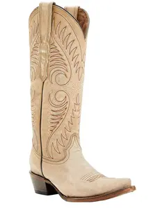 Circle G Women's Tall Western Boot Snip Toe - L6116