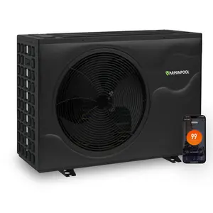 VARMINPOOL Inverter Swimming Pool Heat Pump,Pool Heater for Above Ground and Inground Pool Heating and Cooling Pool Heater, Smart WiFi Control Pools Up to, 18000 Gallons