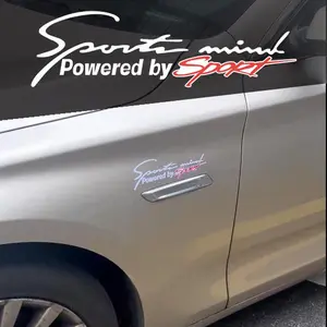 Car Decal Sport Mind Car Door Sticker Vinyl Decal, Waterproof & Heat Resistant Auto Decoration, Durable & Easy to Apply Remove, Universal for Cars Trucks SUV, Stylish JDM Tuning Accessories to Upgrade Your Vehicle Exterior Look