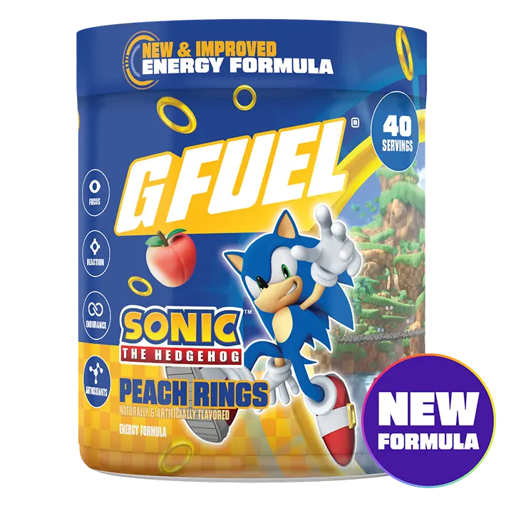 Sonic Peach Rings 2.0 (Peach Ring Candy)