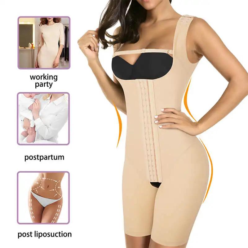 Women's Full-Body Shaper Tummy Control Adjustable Closures Bust-Lifting Women's Full-Body Shaper Tummy Control Adjustable Closures Bust-Lifting