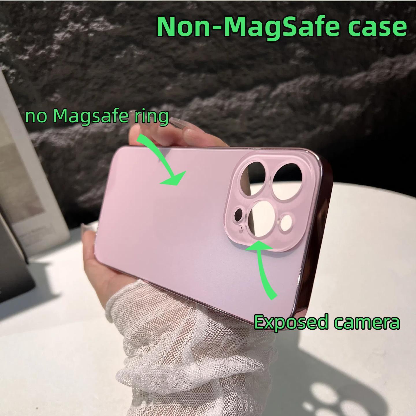 Minimalist Phone Case for 17 16 15 14 13 Pro Max 3 Camera Anti-Scratch Stylish Protection & Sleek Design Magsafe Available