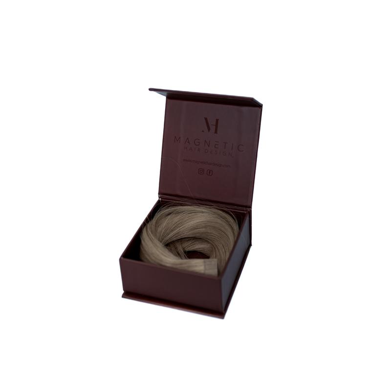 Dark Beige Ash Blonde - Magnetic Hair Extensions - Filler Set