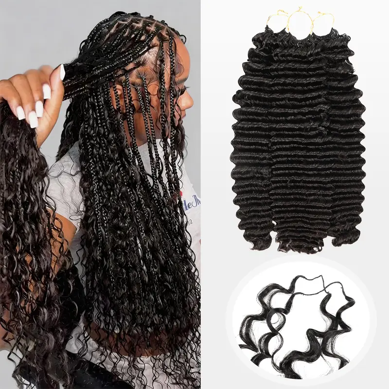 crochet box braids on long hair - TikTok Shop display picture 1