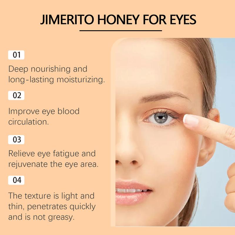 Ximonth Honey Eye Care Solution Refreshing Moisturizing Relieving Eye Astringency Dry Comfortable Care Eye Drops