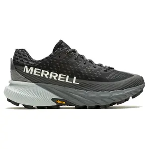 Merrell Womens Agility Peak 5 Trail Running Sneakers Shoes - Black