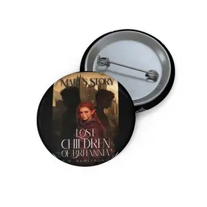 Lost Children of Britannia pin button | book cover enamel badge
