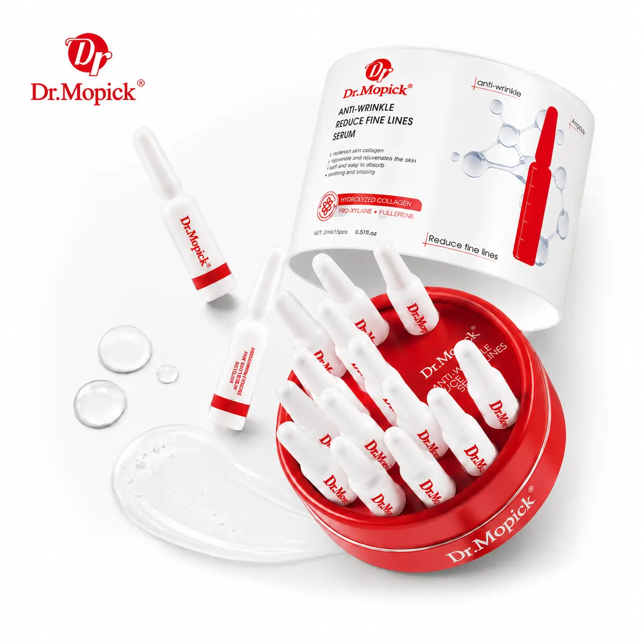 Dr.Mopick Anti-Wrinkle Essence - Firming & Anti-Aging Facial Serum for Smooth Skin Care - Time Limited Activity - One Bottle a Day