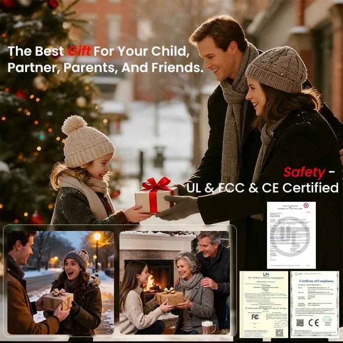 GAIATOP Limited-Edition Penguin Hand Warmers for Women & Men 2-Pack Adorable & Unique Design, 13H Long-Lasting Warmth,3 Heat Settings Rechargeable.Best gifts for Her & Him   Valentine's Day gift